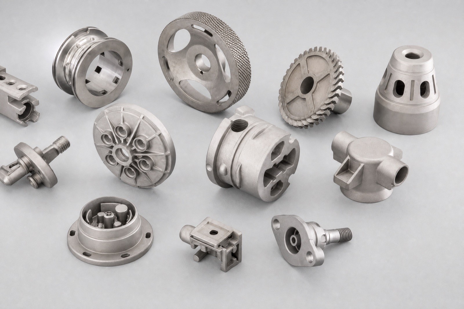 High-resolution collection of additive manufacturing metal components